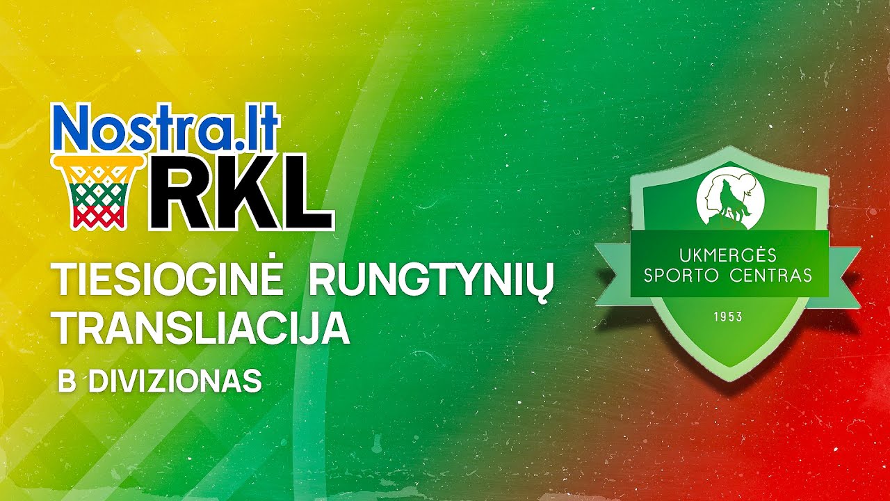 Nostra.lt-RKL B diviziono atkrintamųjų rungtynės: Ukmergės SC Jusema - VKKM Neptūnas