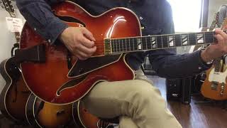 Video thumbnail for D’Aquisto New Yorker DQ-NYE  2002     [LAST GUITAR] by lastguitarcom