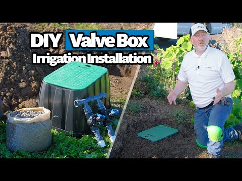 How to Install an Irrigation Valve Box | Sprinklers & Drip Irrigation (DIY Beginner's Guide)