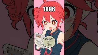 Pokémon 1996 vs 2026 vs 2056