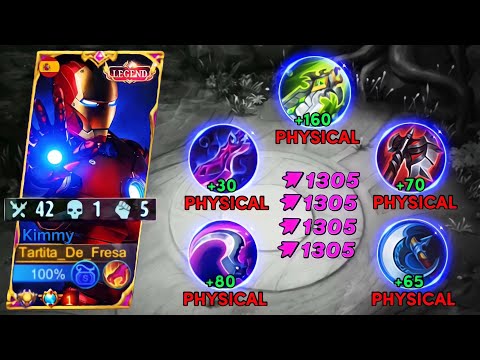 KIMMY FULL PHYSICAL ATTACK BUILD!! 🔥 NEW KIMMY BEST BUILD 2022