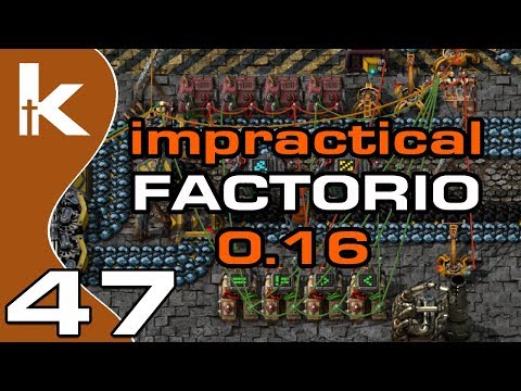 Impractical Factorio 0.16 Ep 47 | Uranium Train Circuits | Factorio Let's Play