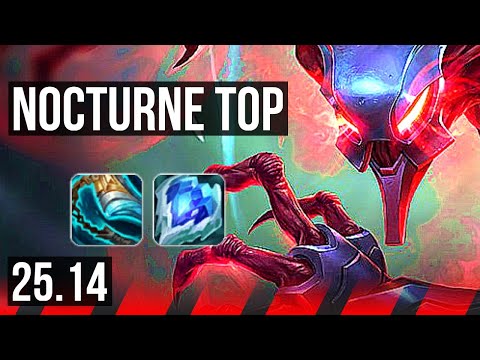 NOCTURNE vs GNAR (TOP) | 6/2/9 | KR Master | 25.14