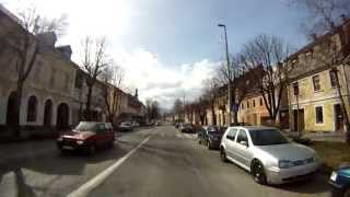 preview picture of video 'Croatian region Lika (03. passing through Otočac town and up to highway A1)'