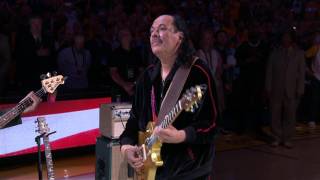 Carlos Santana&#39;s Amazing National Anthem Before Finals Game 2