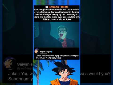 Batman (1989) "You wouldn't hit a guy with glasses on, would you?"