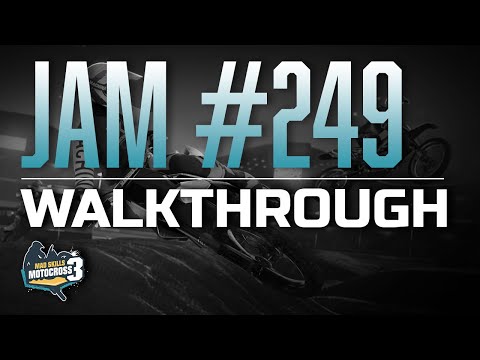 Mad Skills Motocross 3: Jam #249 Walkthrough (FASTEST LINES!) - YouTube
