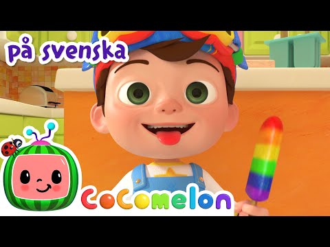 Färgsången | +och Fler Barnvideor | Sånger för Barn | CoComelon Svenska