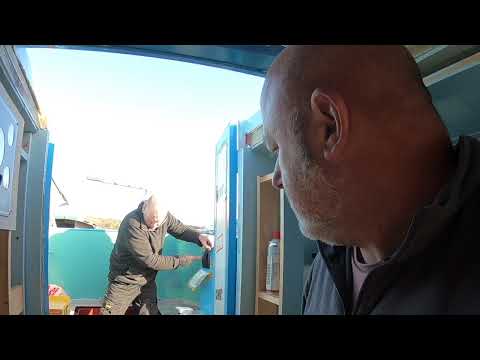 VLOG 97, Narrowboat Fit Out - BATTERIES AND MORE BITS TO THE ENGINE FIT PART 4