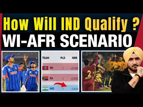 T20 World Cup : How Will India Qualify Into Semi Final ? Africa | Windies | Table | Scenario