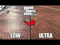 GTA V Graphic Comparison PC Normal LOW Vs Very High ULTRA HUGE DIFFERENT