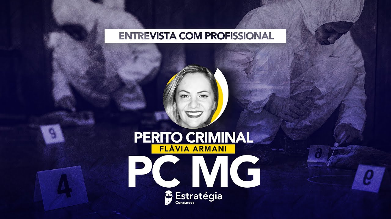 O que faz um Perito Criminal da PC MG? Confira na entrevista com Flávia Armani