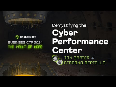 Demystifying the Cyber Performance Center | Business CTF 2024 workshops