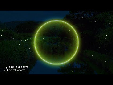 AMAZING SLEEP???? [Insomnia Healing] "Dance of the Fireflies" Binaural Beats Sleep Music