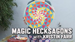 Painting Magic Hecksagons with Kristin Farr | KQED Arts