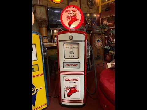 1950's Gas Pumps SOLD FOR  $3,495