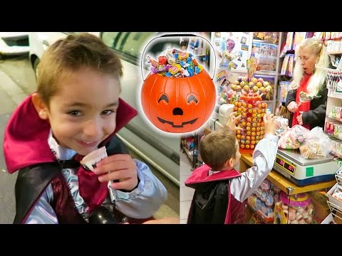 VLOG - CHASSE AUX BONBONS D’HALLOWEEN - Des Bonbons ou un Sort ! Trick or Treat