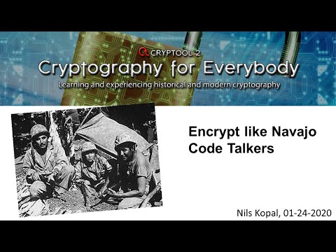 Encrypt like Navajo Code Talkers