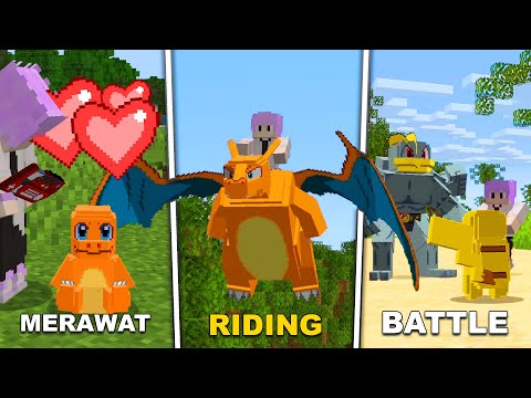 Addon Ini Menambahkan 400 Pokemon Ke Minecraft MCPE (1.21.101+)