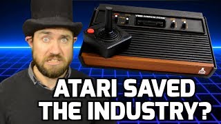 Atari 2600 Saved The Video Game Industry...Not Nintendo? - Retro Gaming History