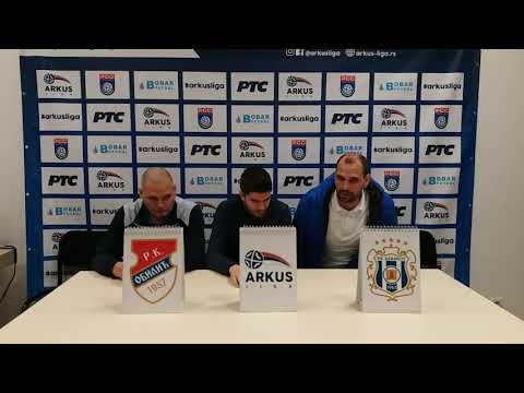 ARKUS liga 17. kolo / RK Obilić - RK Šamot 65 / Konferencija za medije