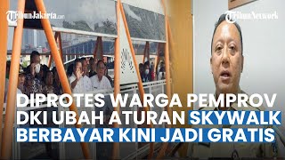 Pemprov DKI Ubah Kebijakan Karena Diprotes Masyarakat, Kini Skywalk Kebayoran Bisa Digunakan Gratis