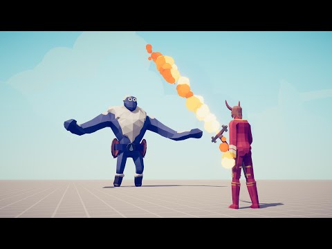 FIRE GOD vs EVERY UNIT - Totally Accurate Battle Simulator TABS