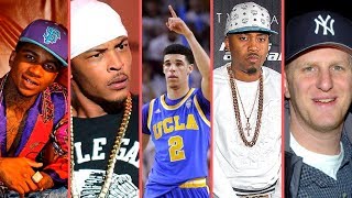 Rappers React To &quot;Lonzo Ball Nas Is Not Real Hip-Hop Comments&quot; (T.I. Nas Lil B  Michael Rapaport)