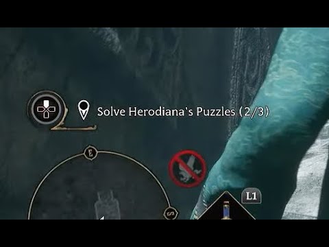 Solved Herodiana's Puzzles Hogwarts Legacy - All 3 Puzzle