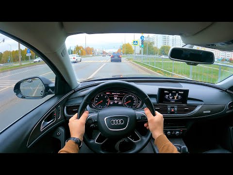 2018 AUDI A6 2.0TFSI - POV Test Drive