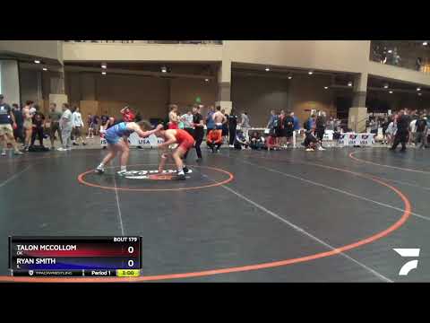 170 Lbs Champ. Round 1 - Talon McCollom, OK Vs Ryan Smith, IL 7c76