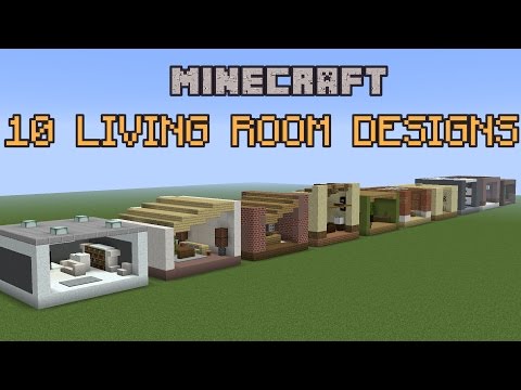 EPIC Minecraft Living Rooms! 😱
