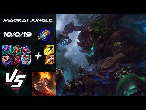 JUNGLE Maokai vs Brand - EU Challenger Patch 14.14