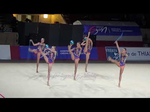 HUNGARY 3 balls 2 ropes - 2018 Thiais EF