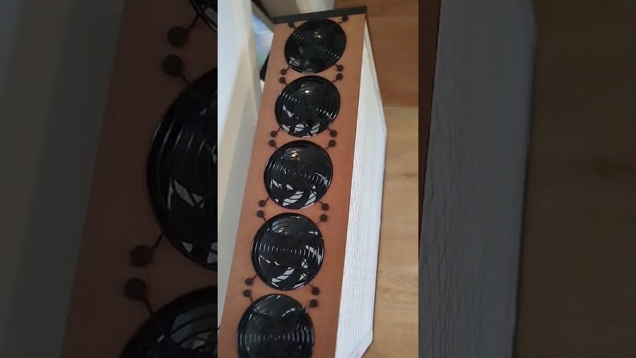 Our own XL Luggable 7 fan SickleFlow