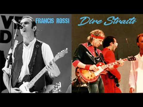 RARE! Dire Straits and Francis Rossi (Status Quo): Two Young Lovers (Live at Wembley Arena 1985)