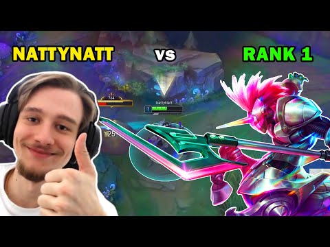 NATTYNATT vs RANK 1 KOREAN JUNGLER *AGURIN ANALYZES*