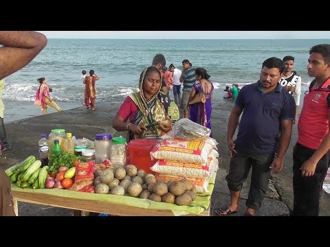 Delicious Masala Kot Bel (Wood Apple) | Besides Old Digha Sea Beach WB | Indian Street Food Video