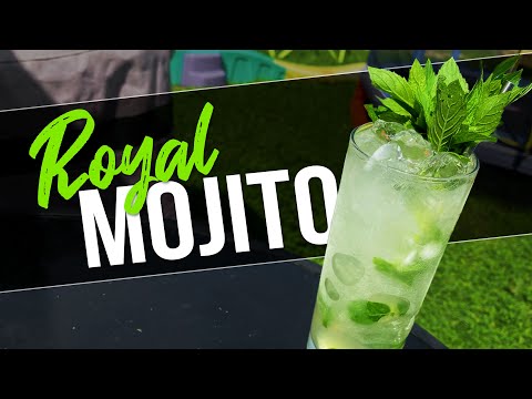 ROYAL MOJITO | Mojito With Champagne | Rob's Home Bar