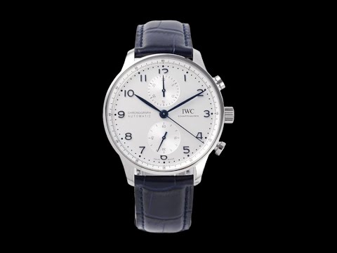 IWC - Portuguese Chronograph IW371605 41mm SS/LE Wht/Num ZF V2 A69355