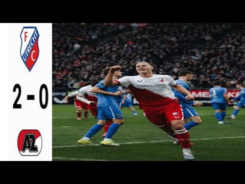 FC Utrecht 2-0 AZ Alkmaar | Full Match Result & Highlights
