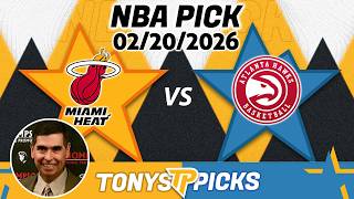 Miami Heat vs Atlanta Hawks Pick 2/20/26 NBA Pick Prediction