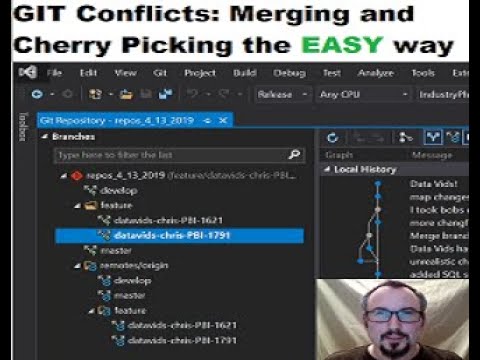 Merge Conflicts and Cherry Pick using Visual Studio (GIT) [March 2021]