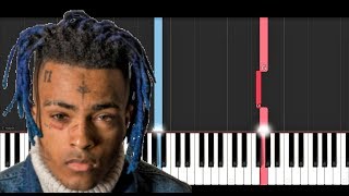 XXXTentacion - Difference (Piano Tutorial)