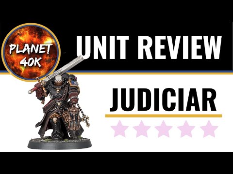 Warhammer 40k Space Marine Judiciar Review 9th Edition