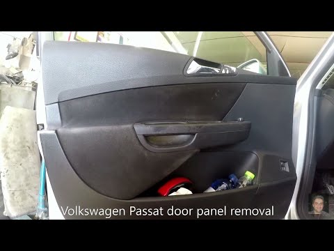 Volkswagen Passat 2005-2015  door panel removal