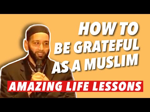 IMPORTANT | STAY CONTENT AND BE GRATEFUL | SHEIKH OMAR SULEIMAN | MOTIVATION | SELF IMPROVEMENT