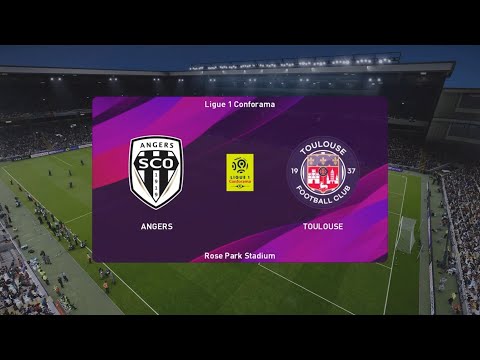 PES 2020 : Angers SCO - Toulouse FC (J30) - Résumé - (SCO - TFC) / 2019-20.