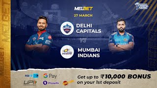 Delhi  Capitals vs Mumbai Indians, 2nd Match Preview & Prediction, Toss & Dream11 Team, IPL 2022