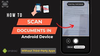 Download the video "How to Scan Documents on Android Without Any Third-Party App"